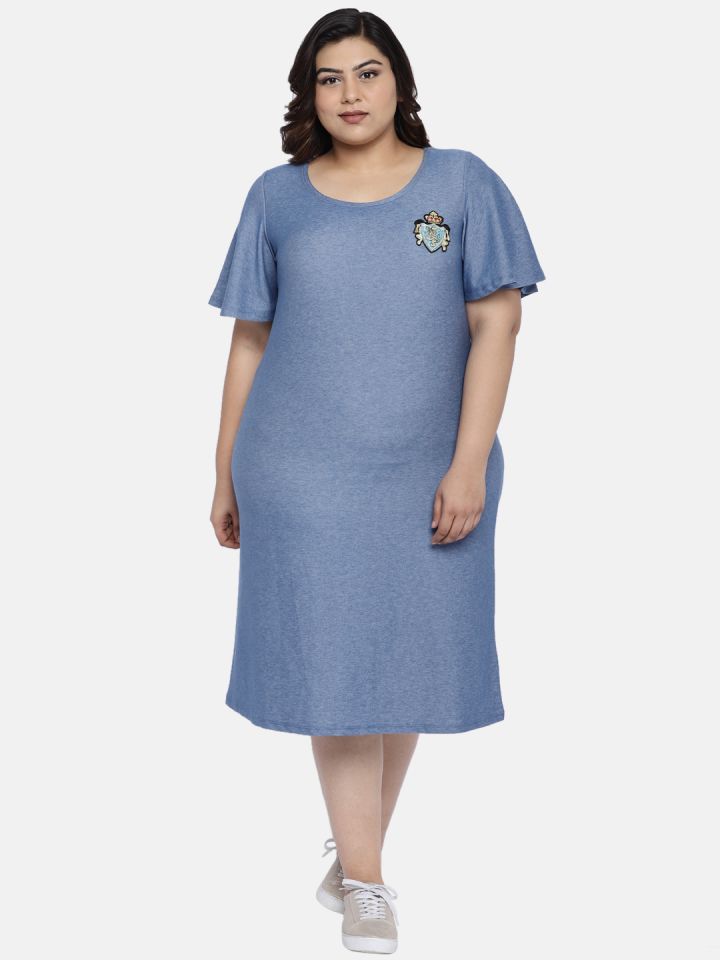 Maxi t shirt dress plus size sales