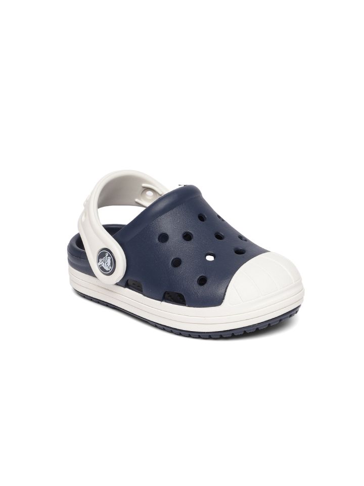 boys navy crocs