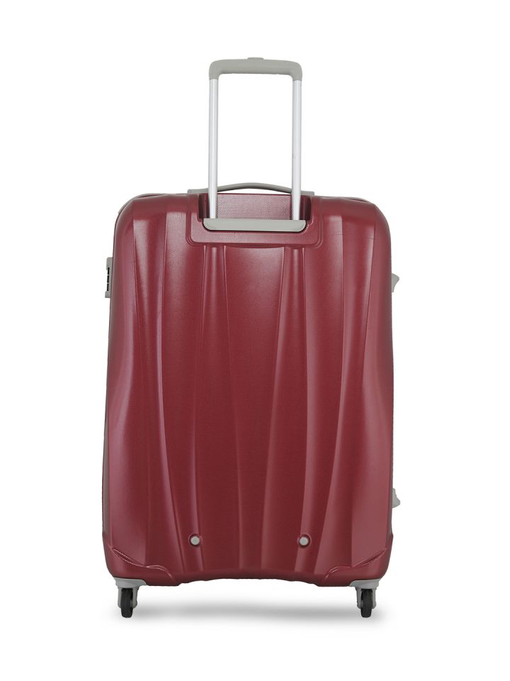 Buy VIP VERVE NXT STROLLY 78 360 Brown Textured Large Trolley