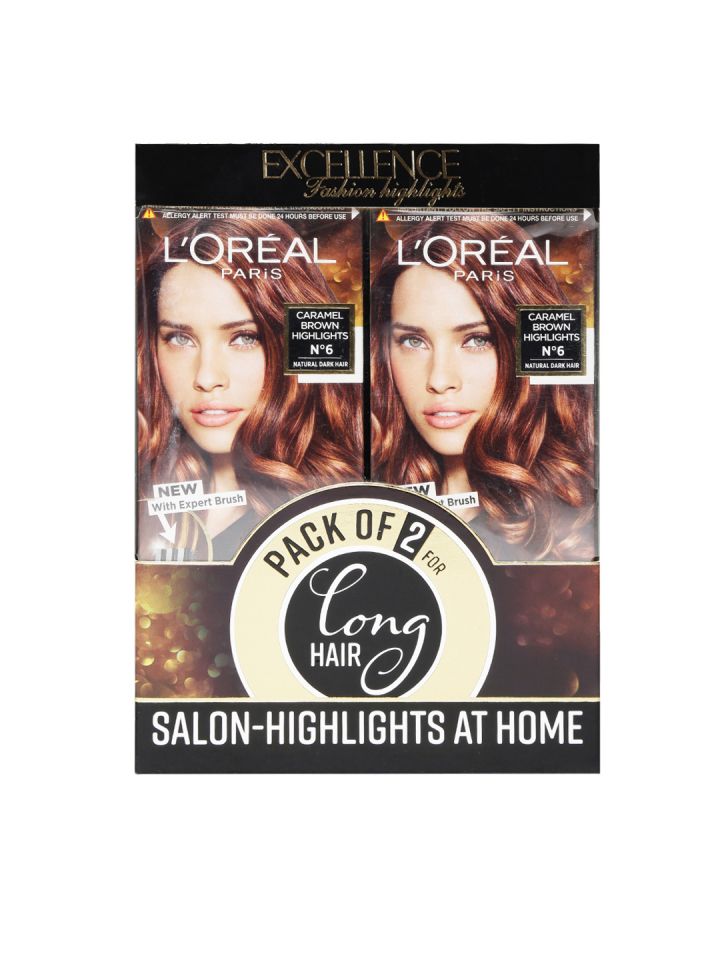 LOREAL PARIS CARAMEL BROWN HAIR COLOR  Is It Worth It  Does it Work   YouTube