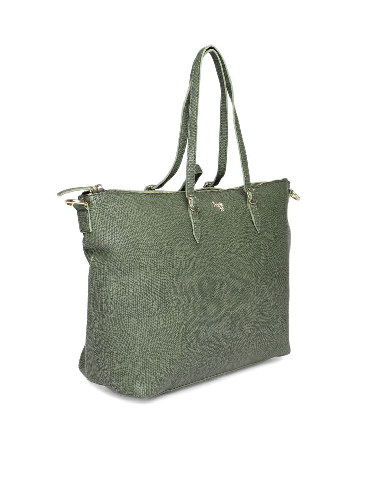 Baggit olive green handbag outlet