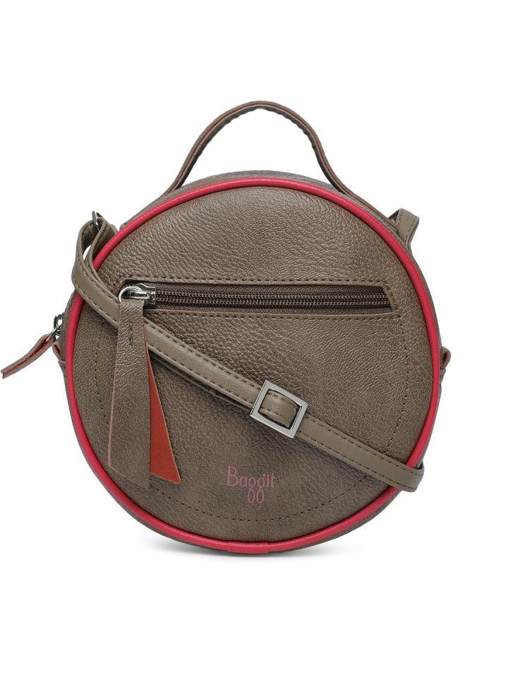 round sling bag myntra