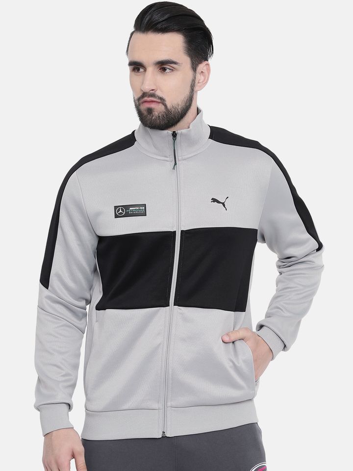puma jacket myntra