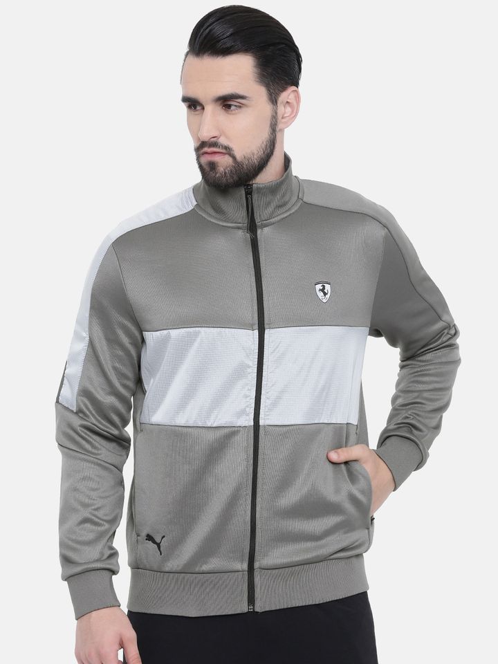 grey puma t7 tracksuit