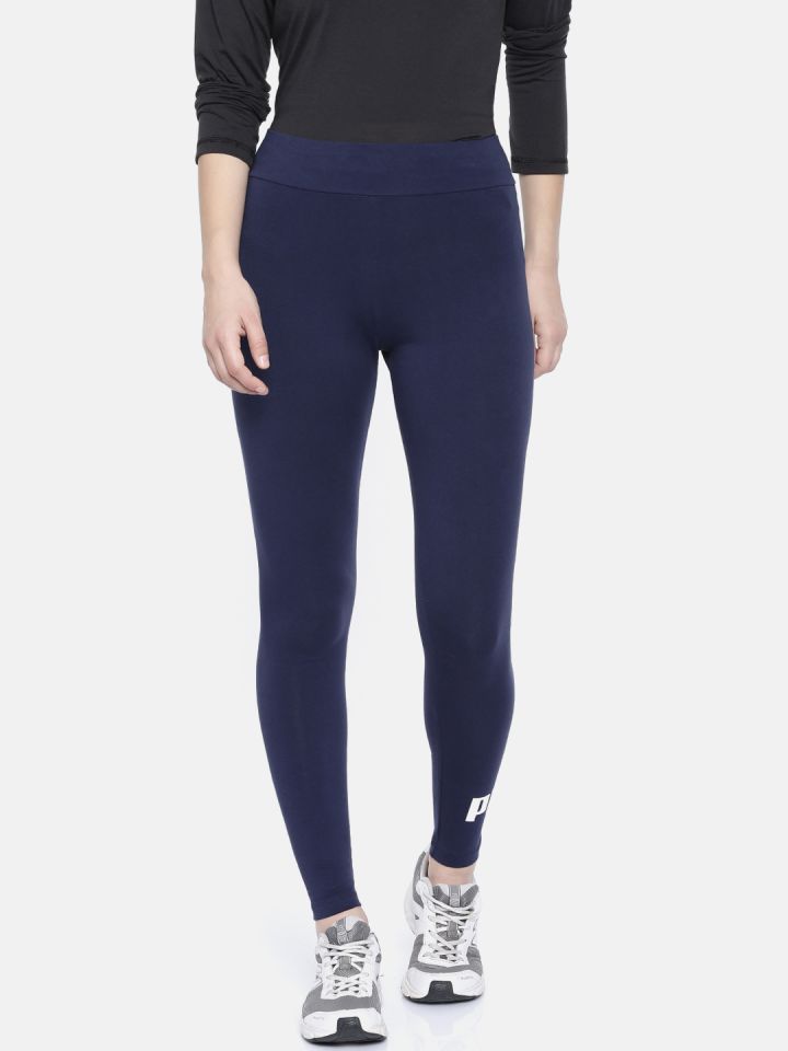 puma navy leggings