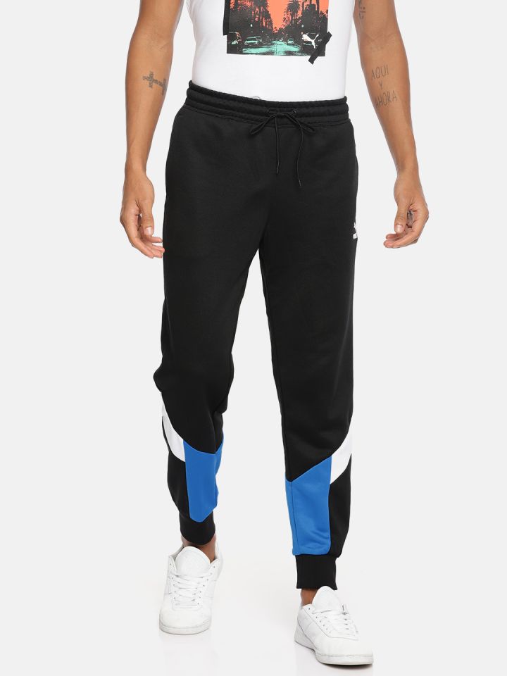 Buy Puma Men Black Solid Iconic MCS Joggers Track Pants for Men