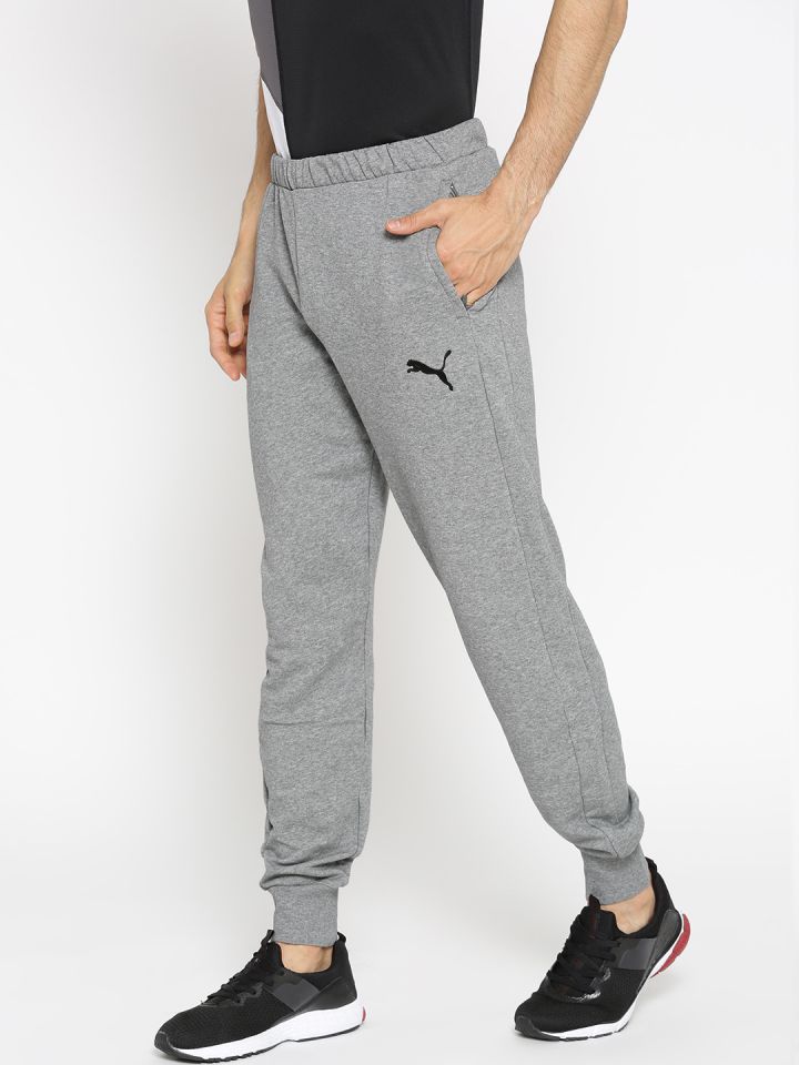 Puma Men Grey Melange Solid P48 Modern Sports TR Joggers