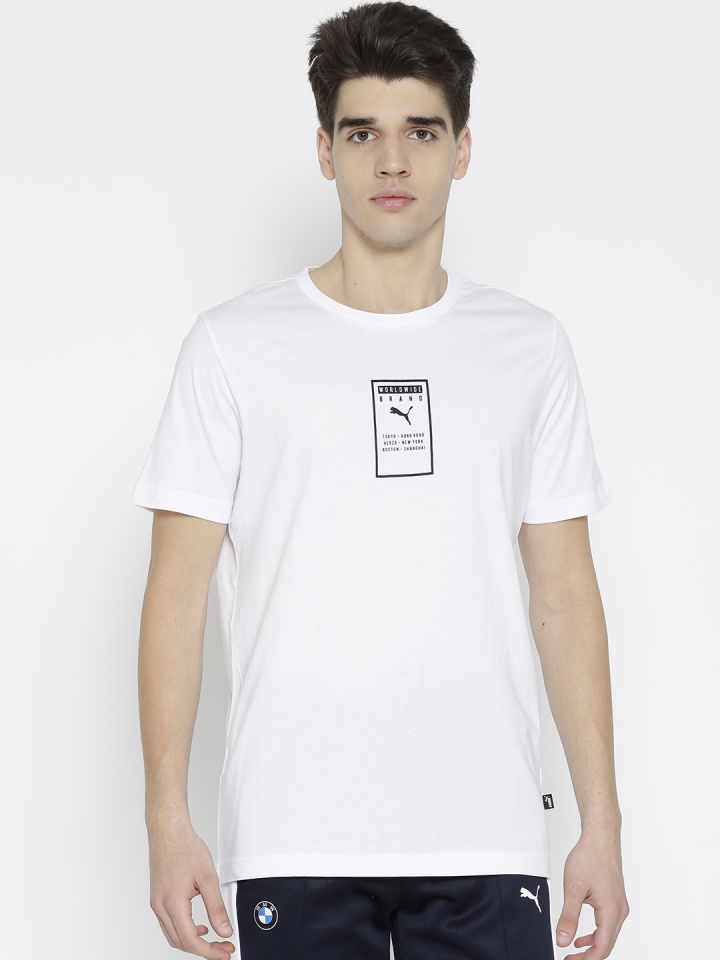 Puma brand outlet placed tee