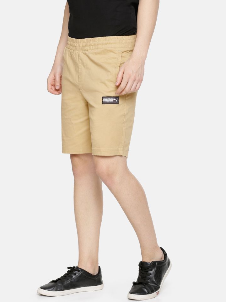 Buy Puma Men Khaki Brown Fusion Twill 8