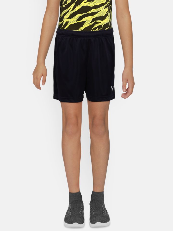 Puma Boys Solid ftblPLAY Regular Fit Sports Shorts