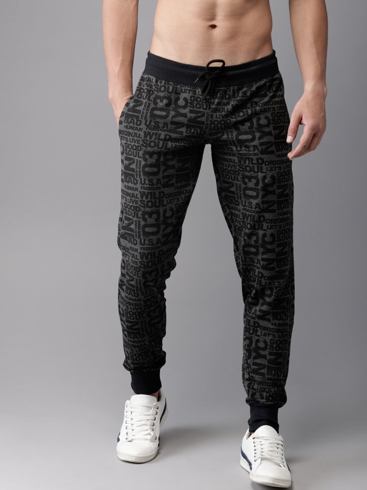 Printed joggers sale for men