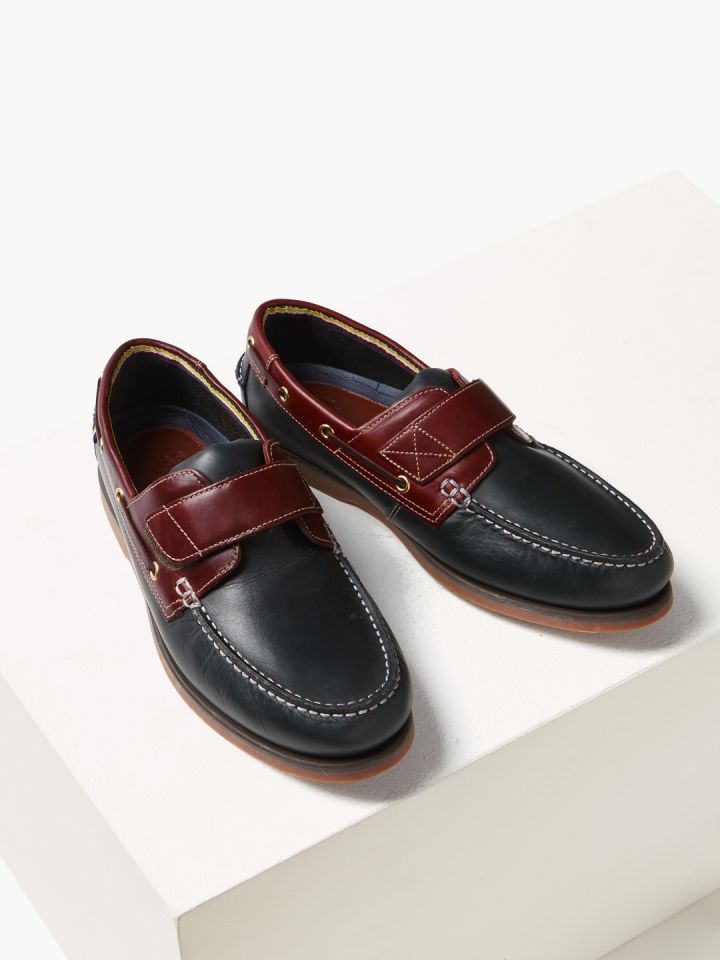 marks and spencer mens boat shoes