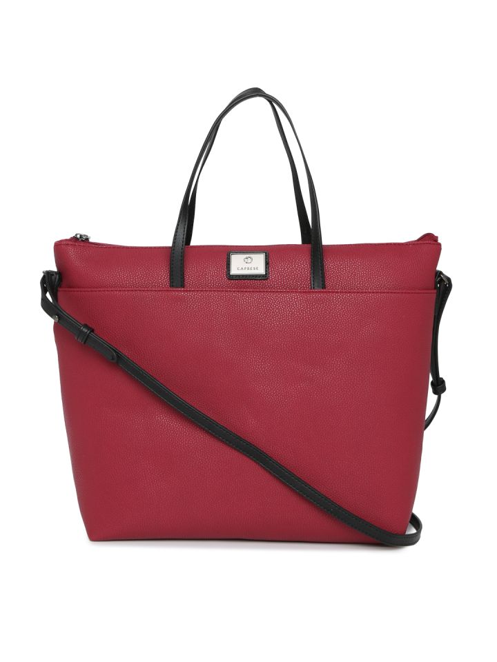 Caprese new arrivals maroon handbag