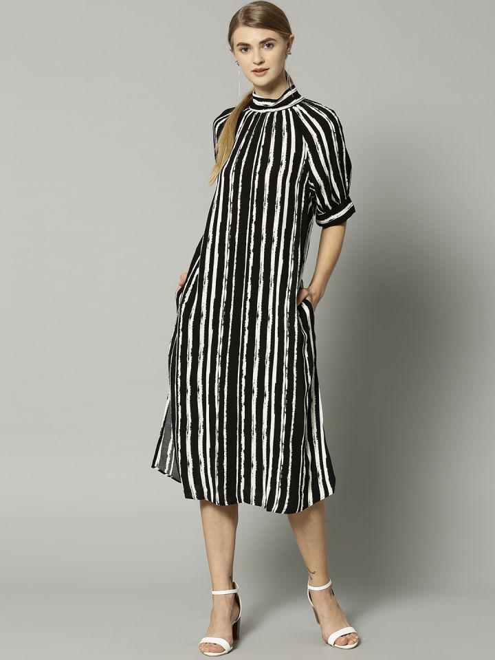 Marks and store spencer striped dress