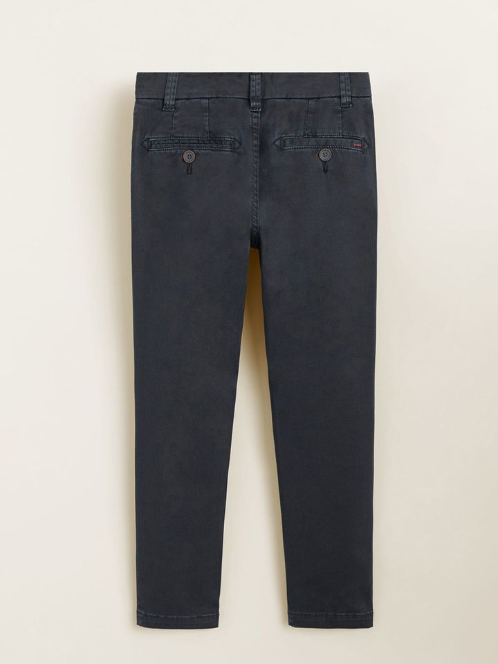 kids navy chinos