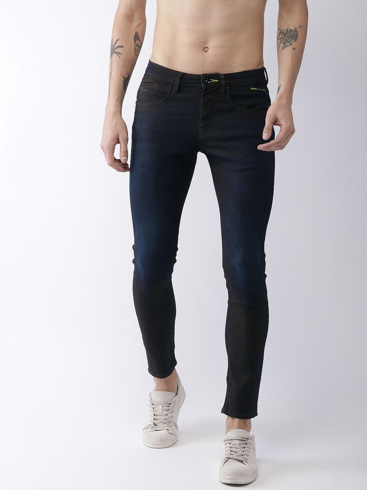 flying machine slim men blue jeans