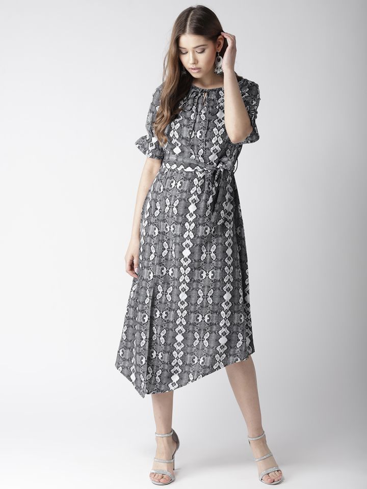 Grey snakeskin dress sale