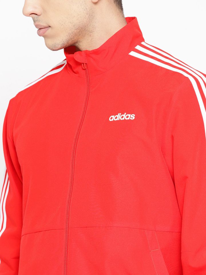 red adidas tracksuit for men