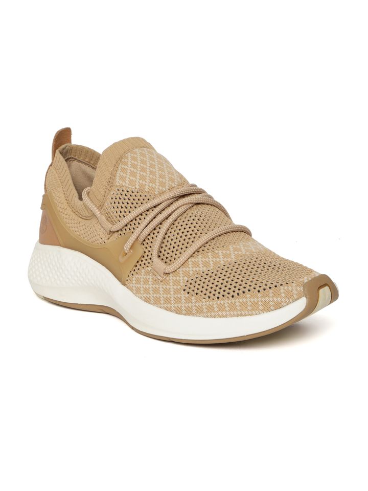 Buy Timberland Men Khaki Coloured FLYROAM GO KNIT OX MD BEI FQ