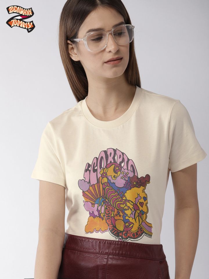 Tommy x zendaya 2025 t shirt