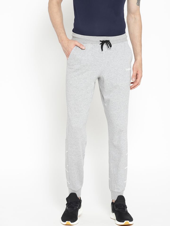 Buy Adidas Men Grey Melange Solid M Aop Track Pants Track Pants For Men 8842169 Myntra