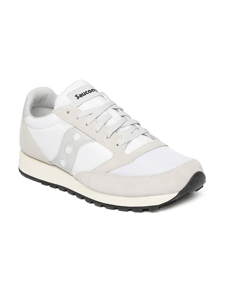 saucony Men White Grey JAZZ ORIGINAL VINTAGE Sneakers