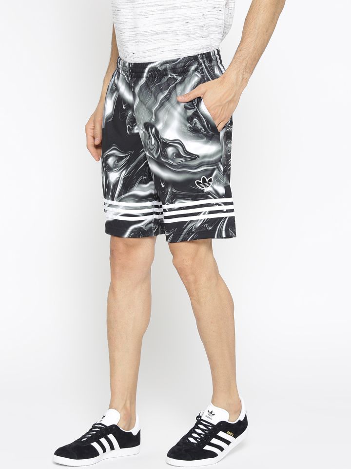Adidas marble shorts new arrivals