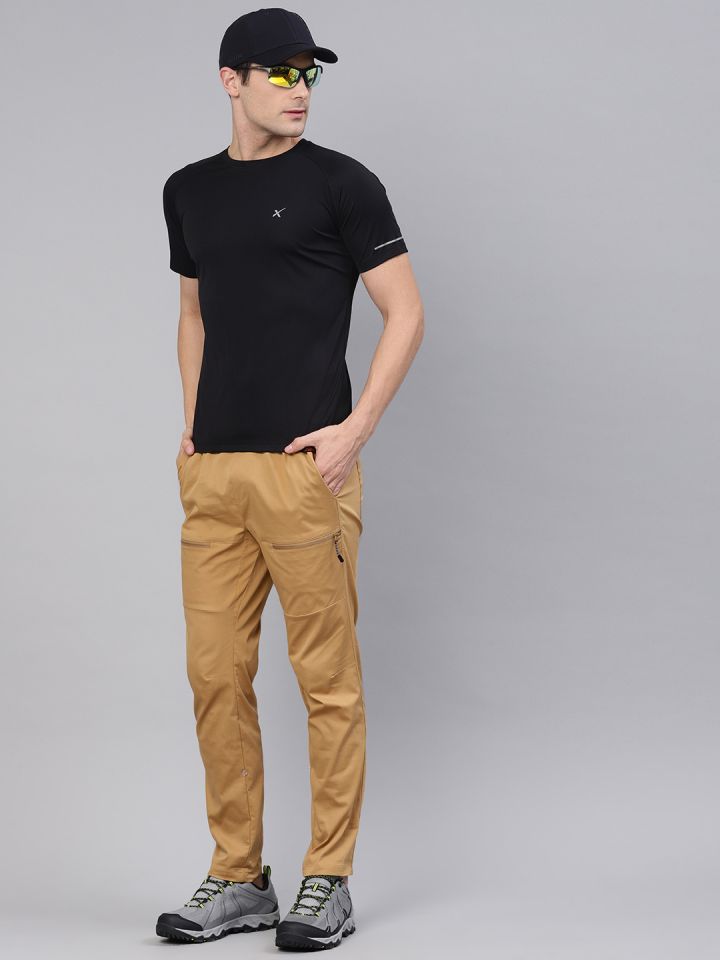Buy HRX By Hrithik Roshan Men Outdoor Regular Fit Trousers