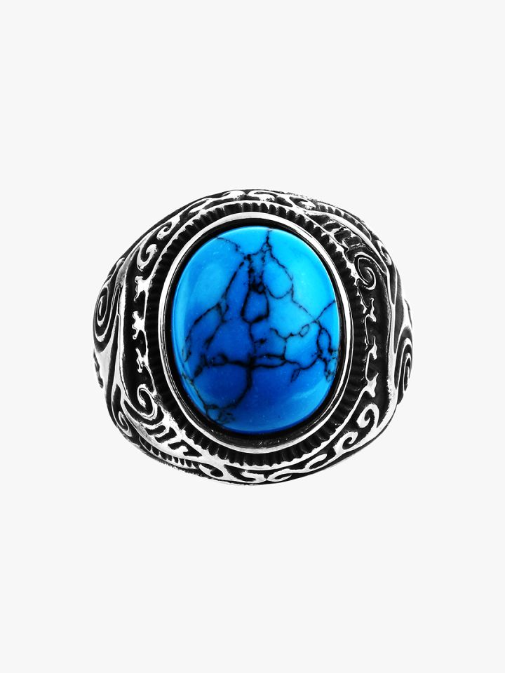 Bluestone ring for shop men
