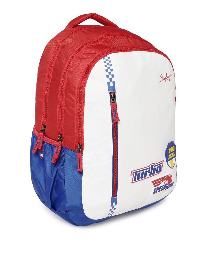 Skybags red and white store