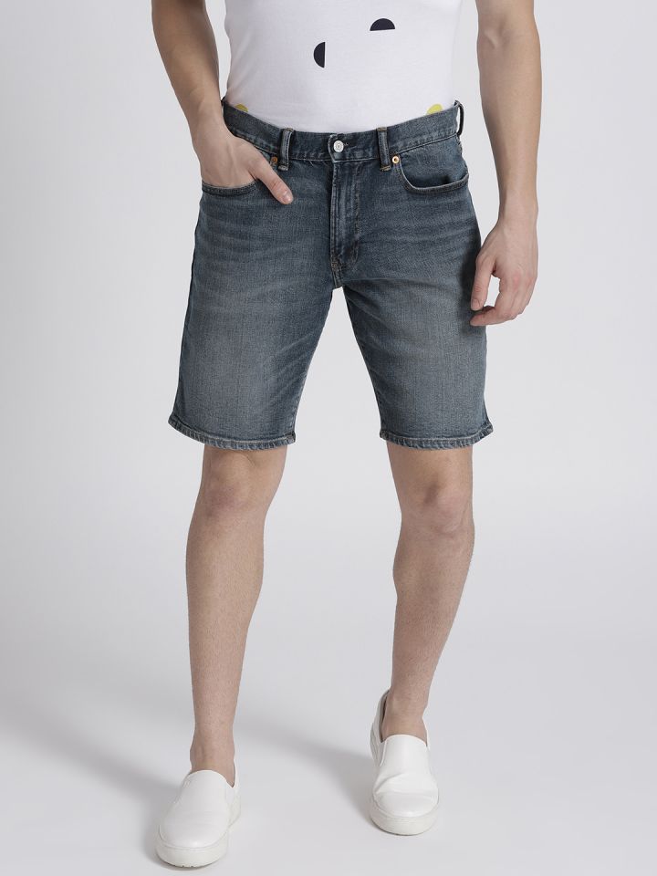 gap jean shorts mens