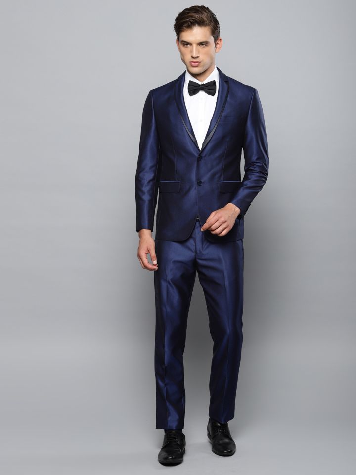 Louis philippe suits royal 2024 blue