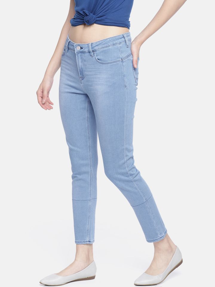 lee ankle length jeans