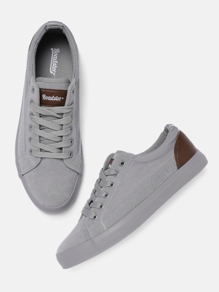 Buy Roadster Men Grey Sneakers - Casual 