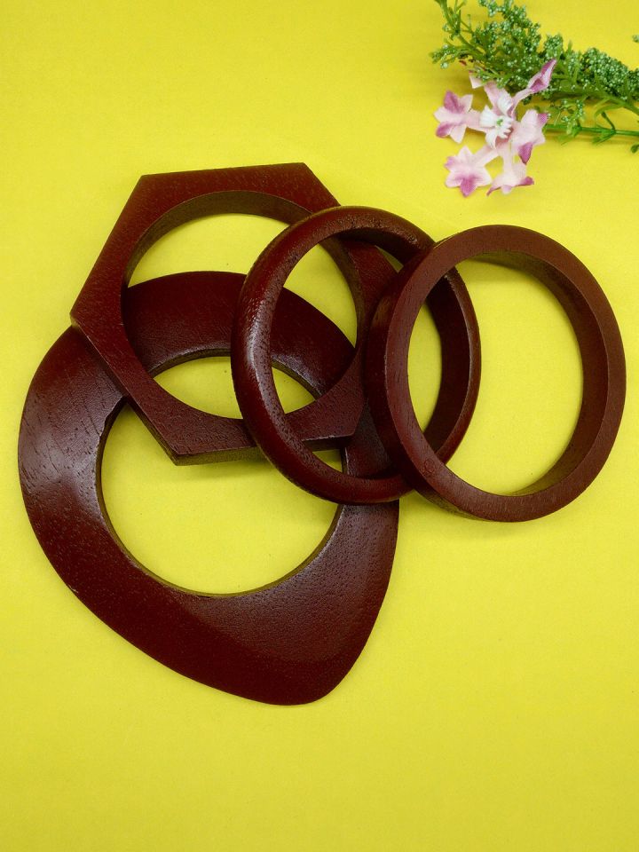 Wooden bangles clearance online