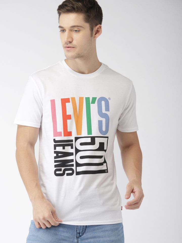 myntra levis t shirts
