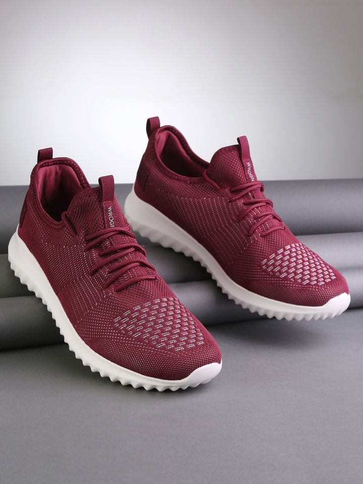 Maroon sneakers mens sales