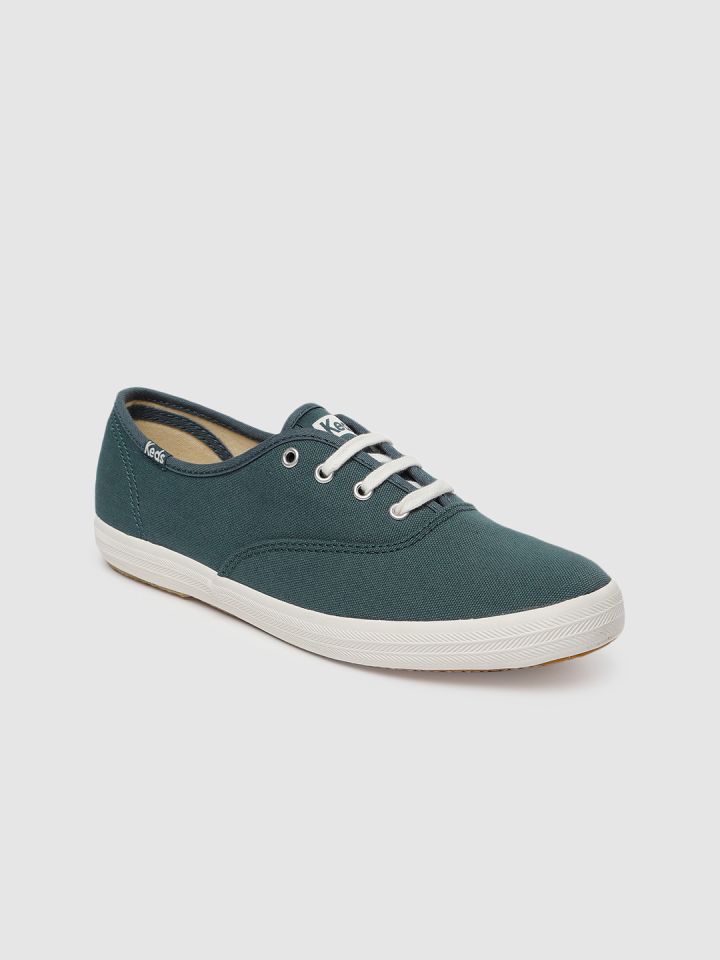 Teal keds top