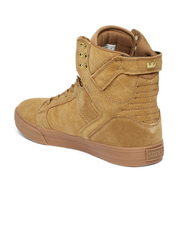 Supra skytop deals tan