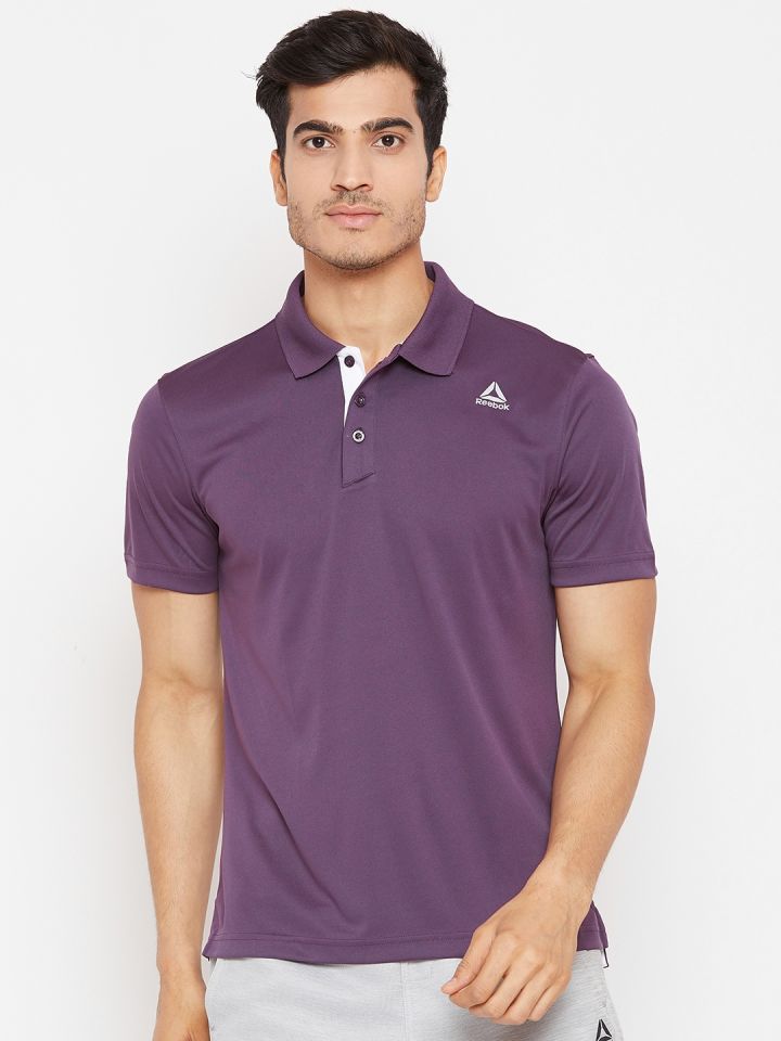 reebok men purple