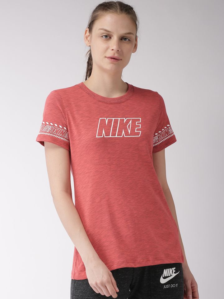 Nike women's dri-fit hot sale slub training t-shirt