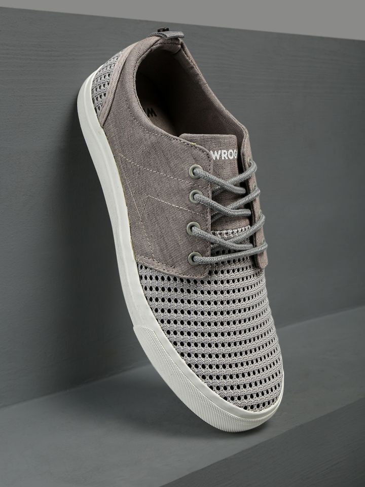 wrogn grey sneakers