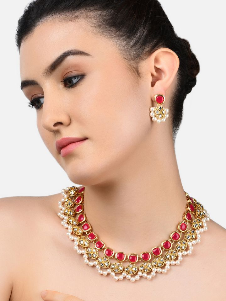 Zaveri pearls deals myntra