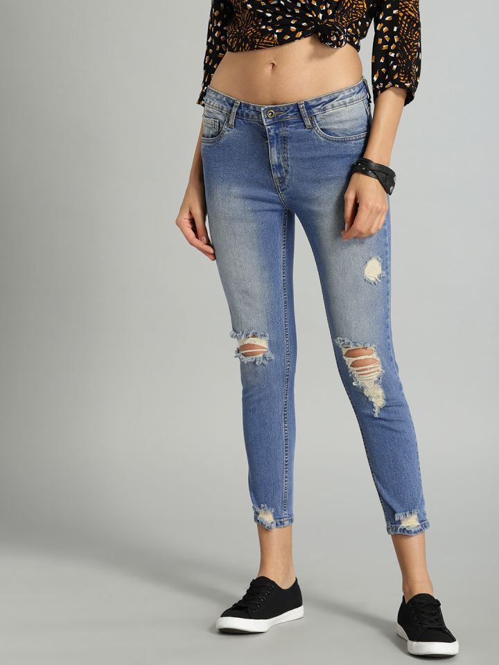 Myntra jeans for deals ladies