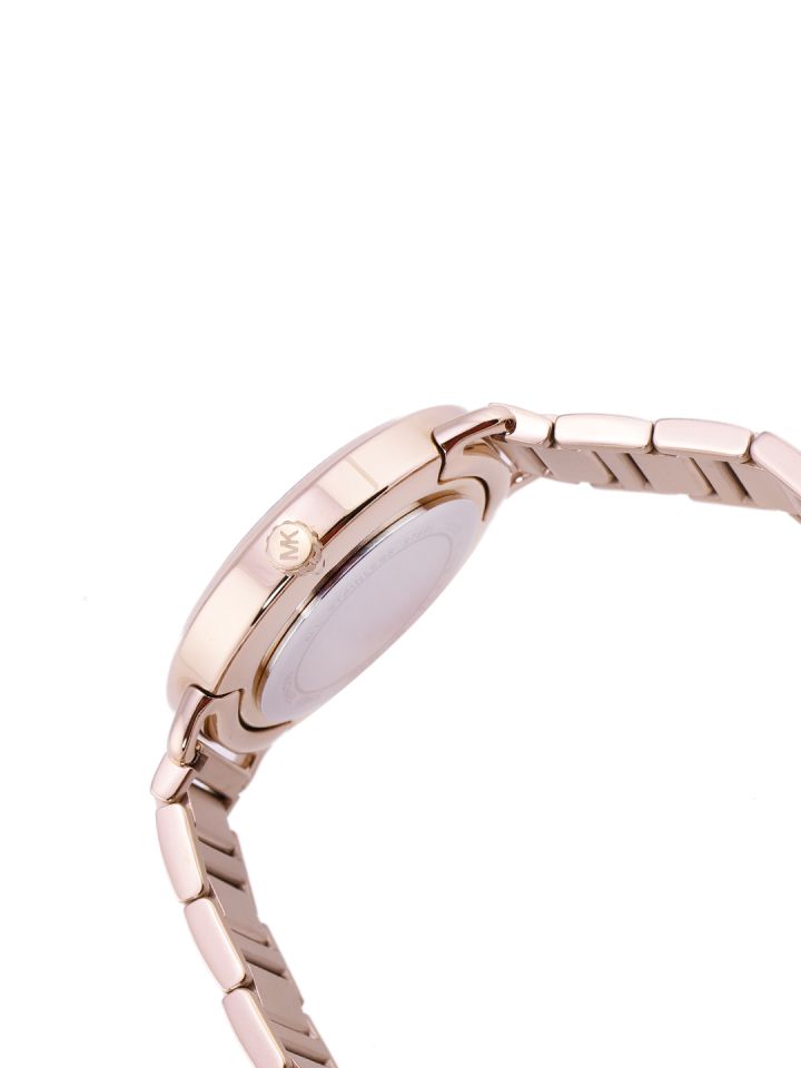 Buy Michael Kors Women Rose Gold Toned Dial Portia Analogue Watch