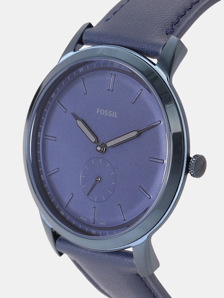 Buy Fossil Men Navy Blue Analogue Watch FS5448I S Watches for