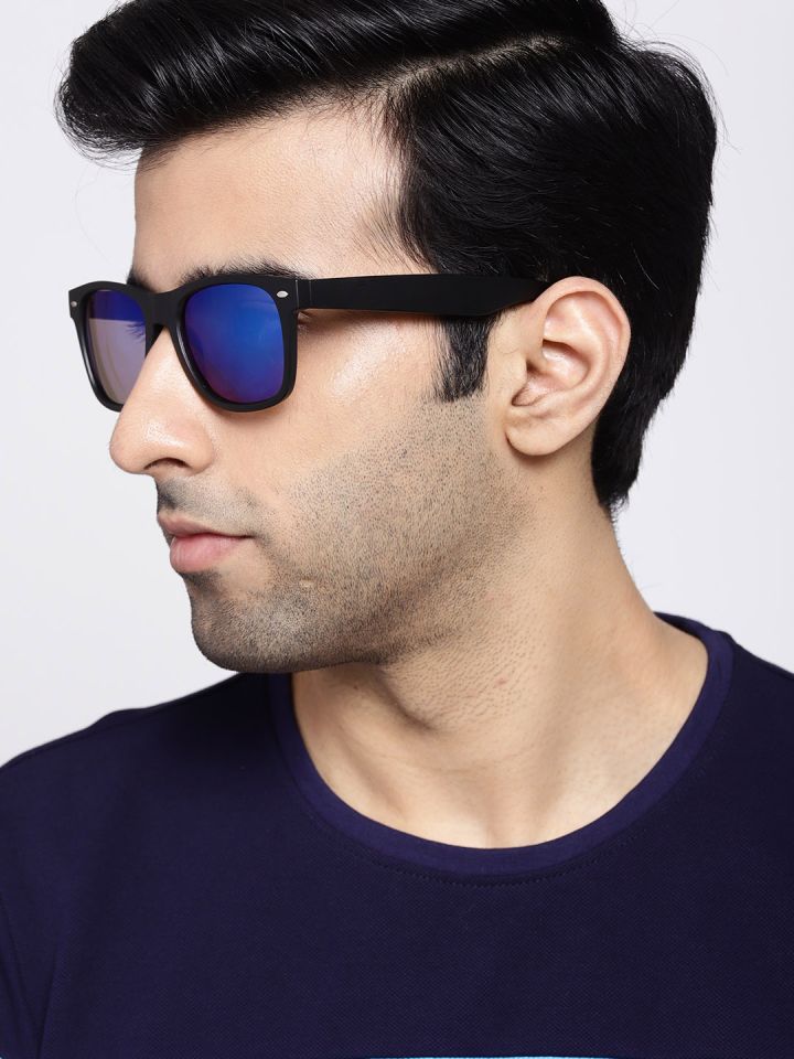 Mirrored sales wayfarer sunglasses