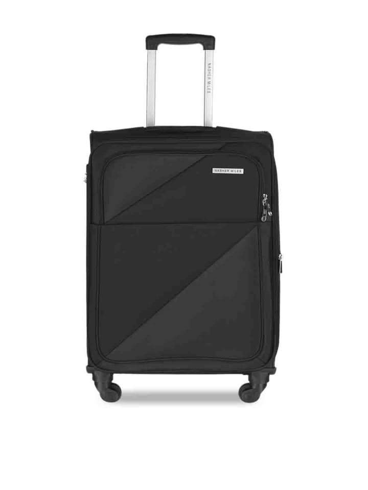 Buy Nasher Miles Unisex Set Of 3 Solid Trolley Bags Trolley Bag