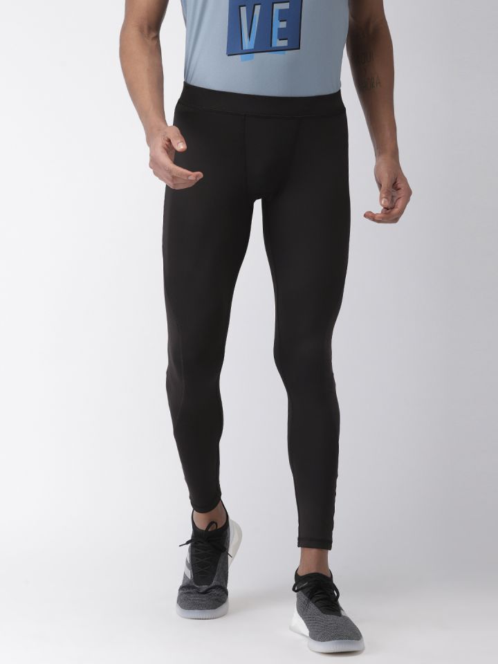 Buy 2GO Men Black GO DRY Training Tights Tights for Men 9041365