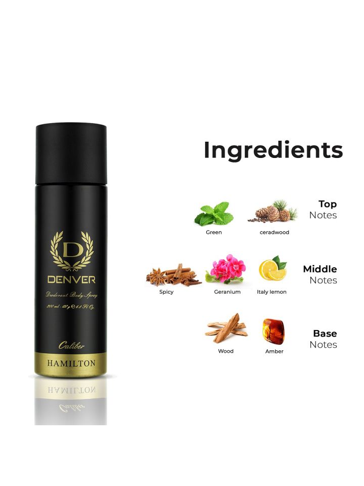 Buy Denver Men Caliber Deodorant Body Spray 200 Ml Deodorant for